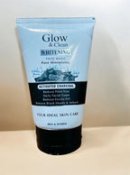 GLOW & CLEAN- Whitening Face Wash Charcoal Men & Women -120Ml <AllowTo Open>