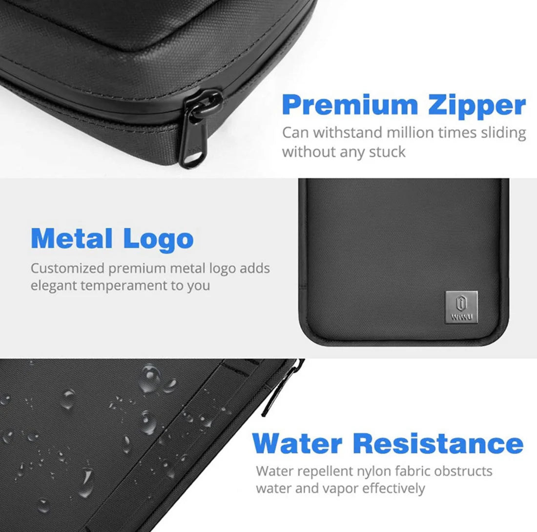 Luxury Waterproof PU Leather Passport Bag