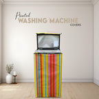 Universal 100% Waterproof Printed Washing Machine Covers in Parachute Fabric (Random Colour)