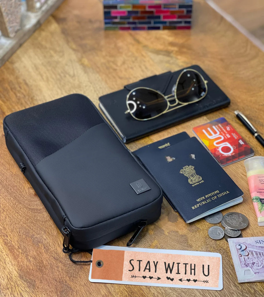 Luxury Waterproof PU Leather Passport Bag