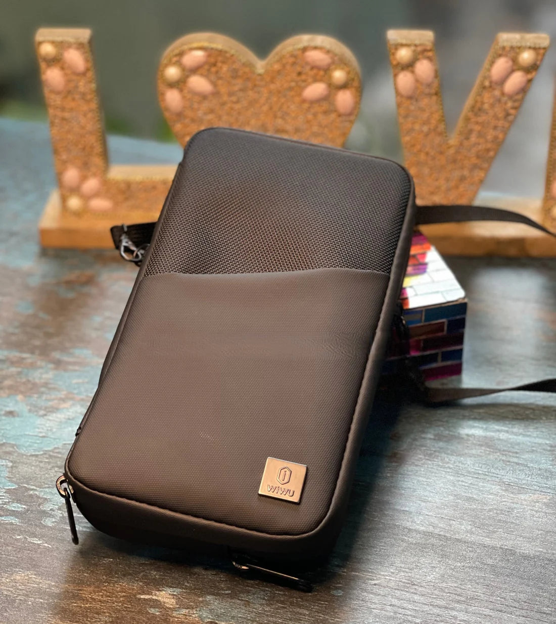 Luxury Waterproof PU Leather Passport Bag