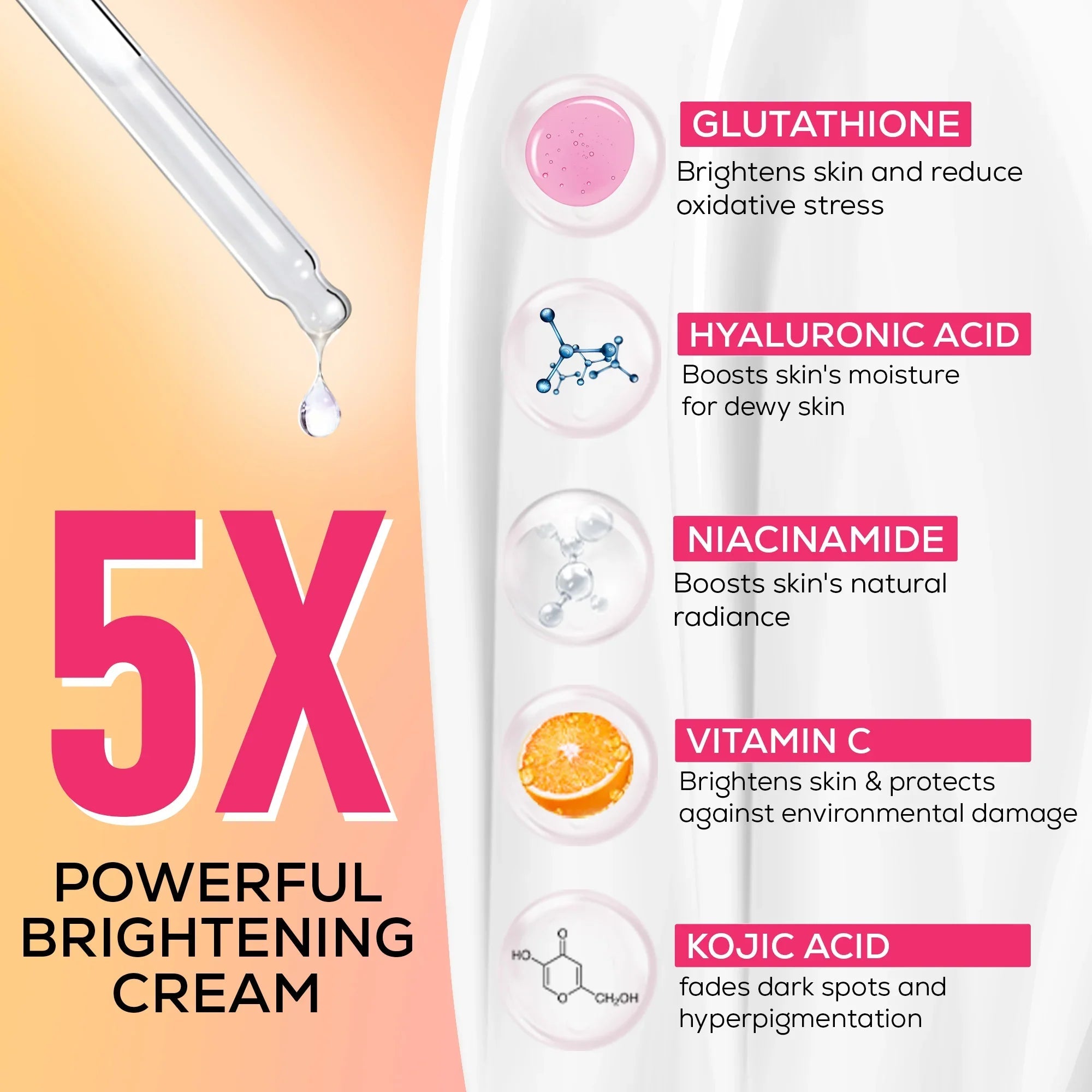 RENEE Everyday Face Bright Serum In Cream For Clear, Bright Skin