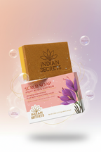 Indian Secrets Scrub Soap with Kojic Acid & Saffron