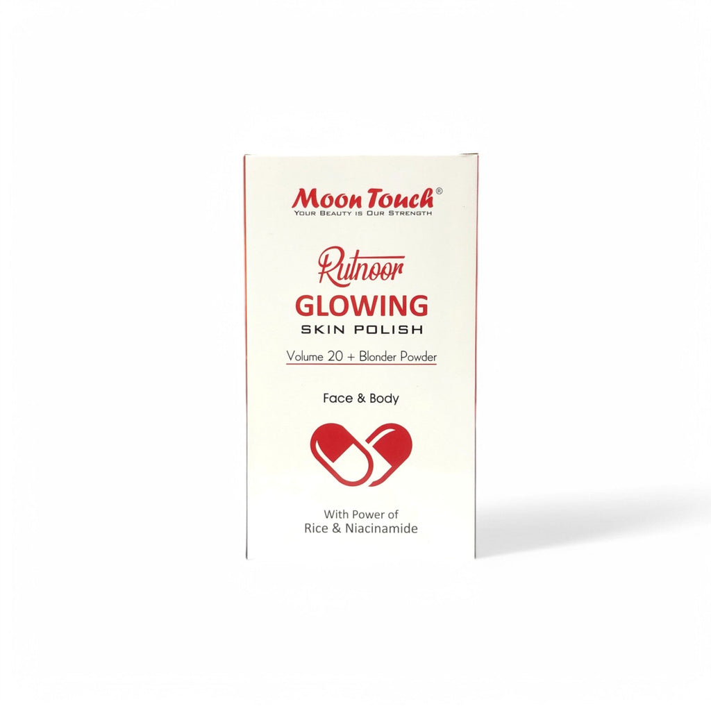 Rutnoor Special Glowing Skin Polish (Volume 200ml + Blonder 100g)