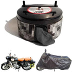Waterproof Bike Top Cover with anti-theft Feature