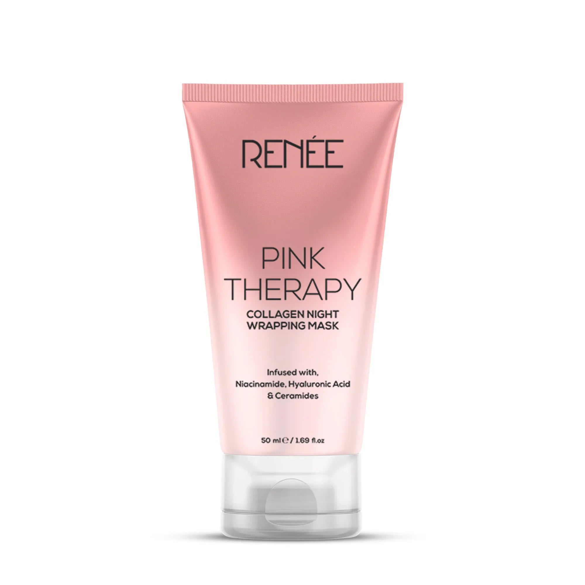 RENEE Pink Therapy Collagen Night Wrapping Anti-Aging Face Mask