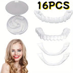 Pair of Snap-On Teeth Covers – Natural Look, Instant Smile Upgrade