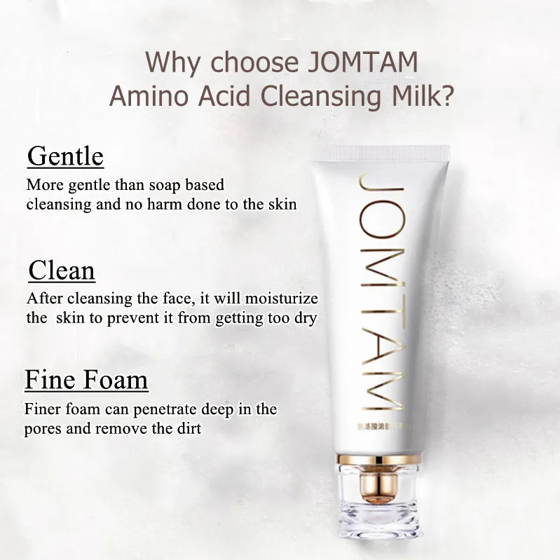 JOMTAM Amino Acid Cleansing Facial Anti-Acne Essence Moisturizing Removed Mites